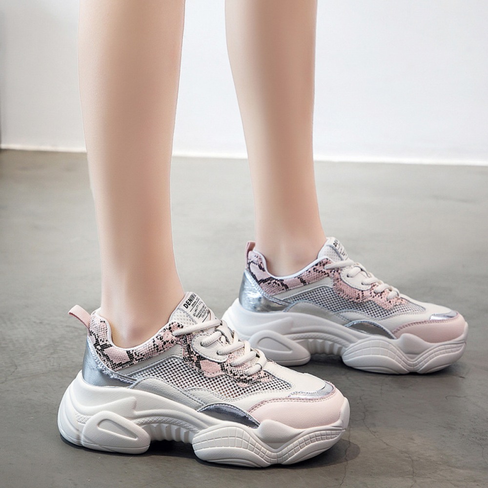 Women's New Summer Fashion Breathable Thick-Soled Sports Casual Trendy Shoes
