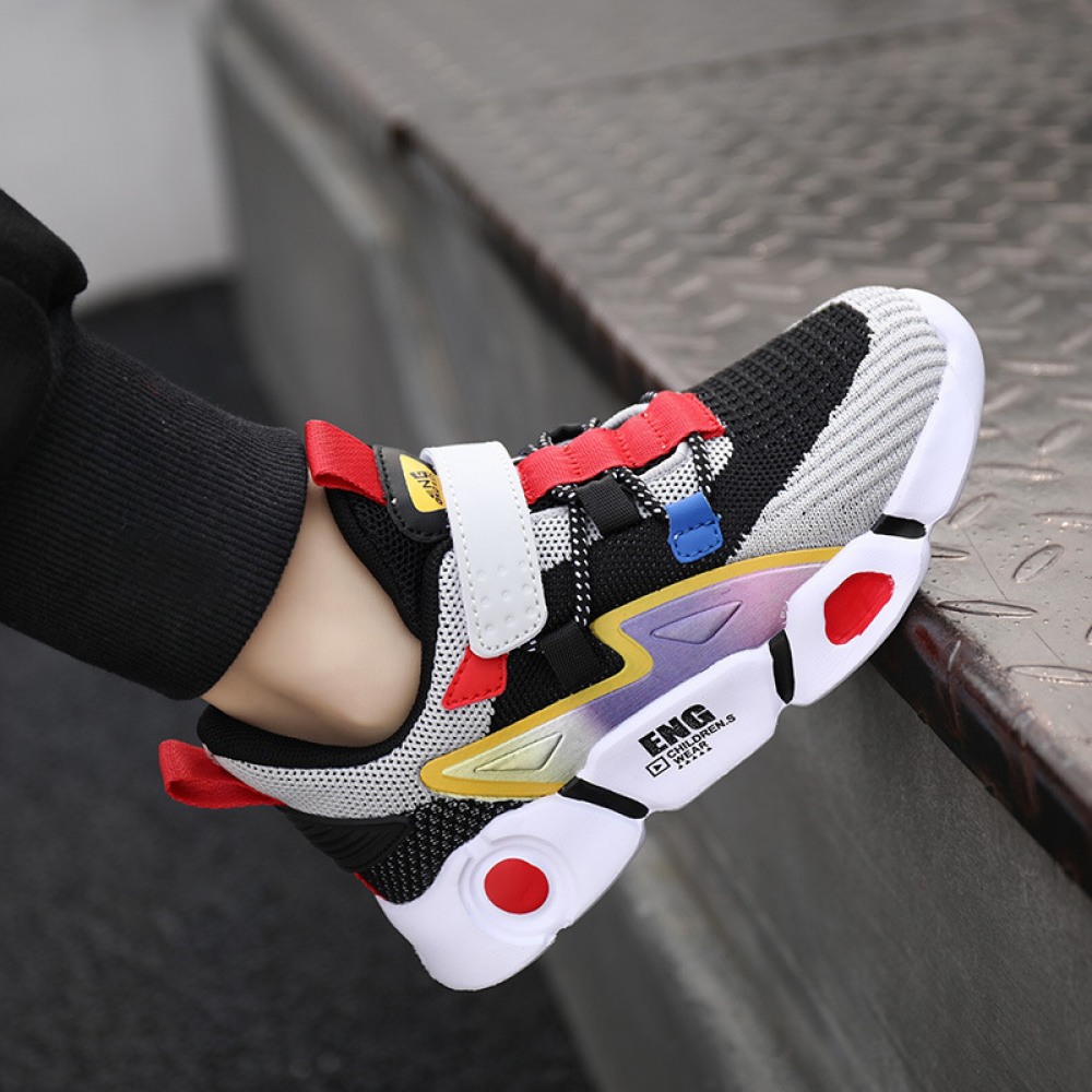 New Children's Trendy Mesh Breathable Sports Shoes